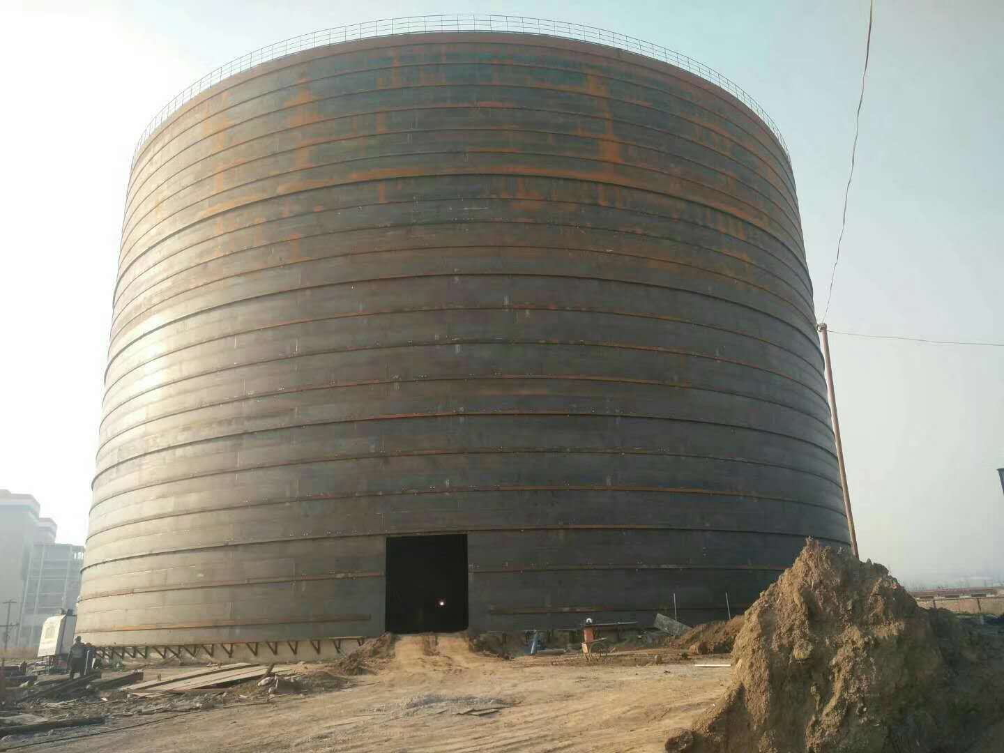 长岭承建大型钢板库的好处及原理