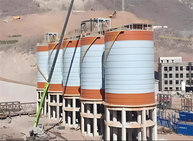 长岭高架钢板仓